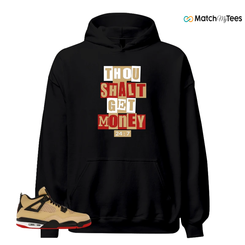 NIKE AIR JORDAN 4 RETRO GS PIZZA SNEAKER Matching Tees hoodie