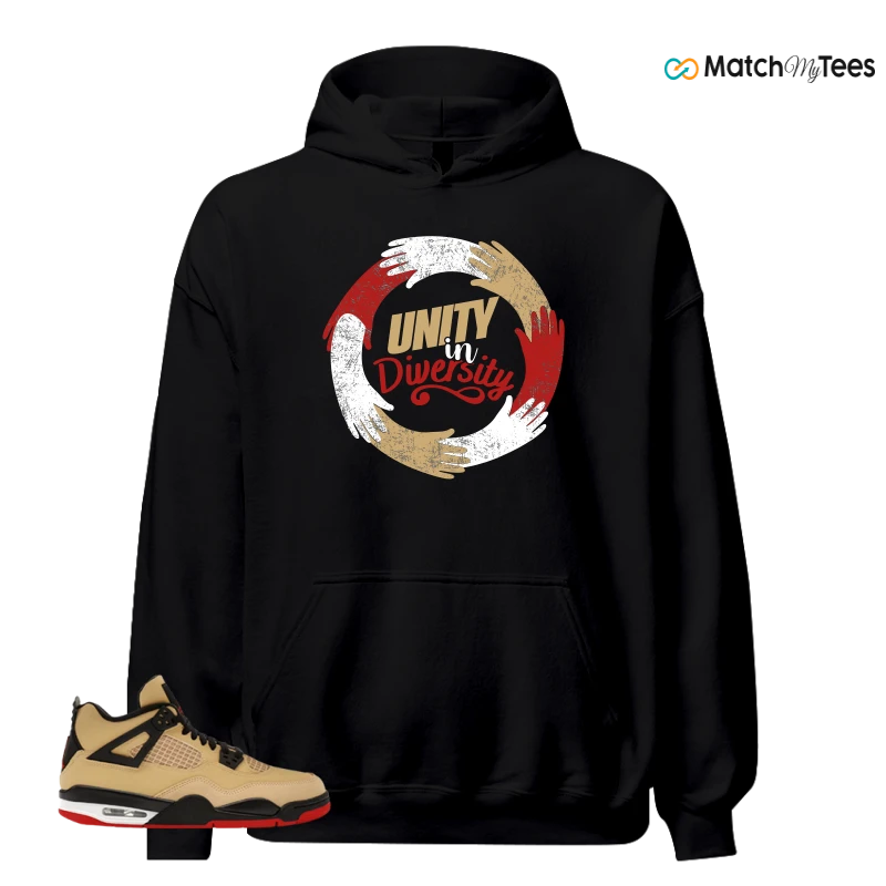 NIKE AIR JORDAN 4 RETRO GS PIZZA SNEAKER Matching Tees hoodie
