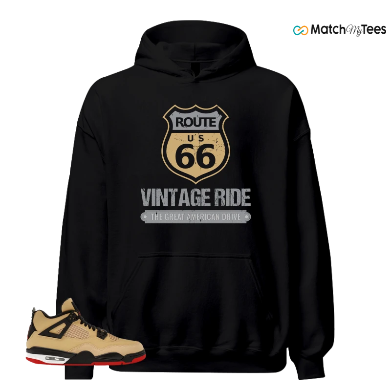 NIKE AIR JORDAN 4 RETRO GS PIZZA SNEAKER Matching Tees hoodie