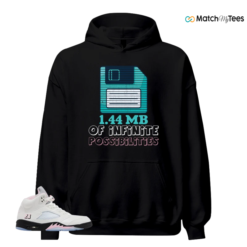 NIKE AIR JORDAN 5 RETRO MEDIUM SOFT PINK SNEAKER Matching Tees hoodie