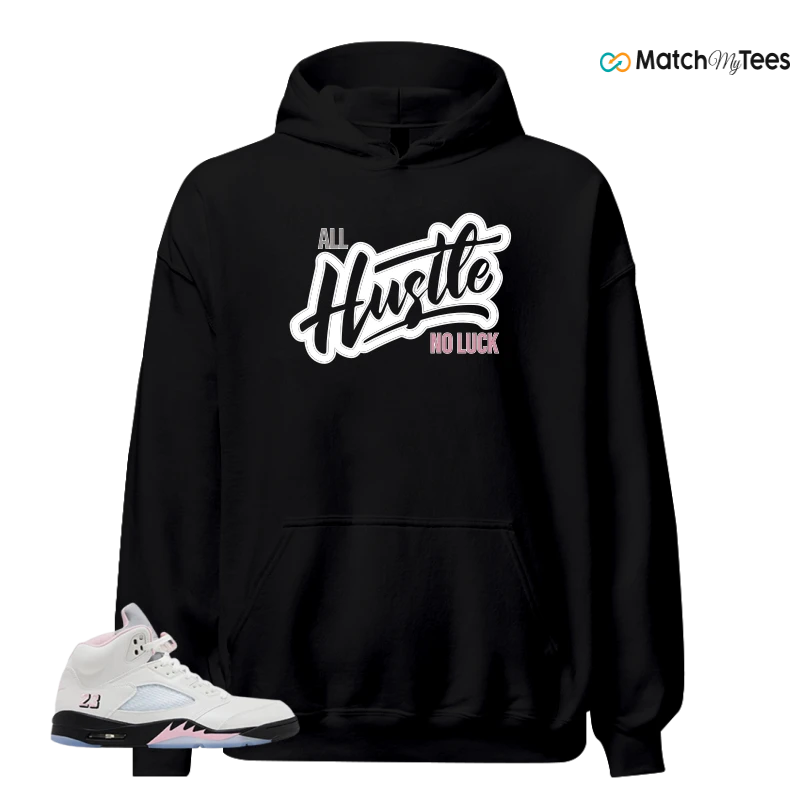 NIKE AIR JORDAN 5 RETRO MEDIUM SOFT PINK SNEAKER Matching Tees hoodie