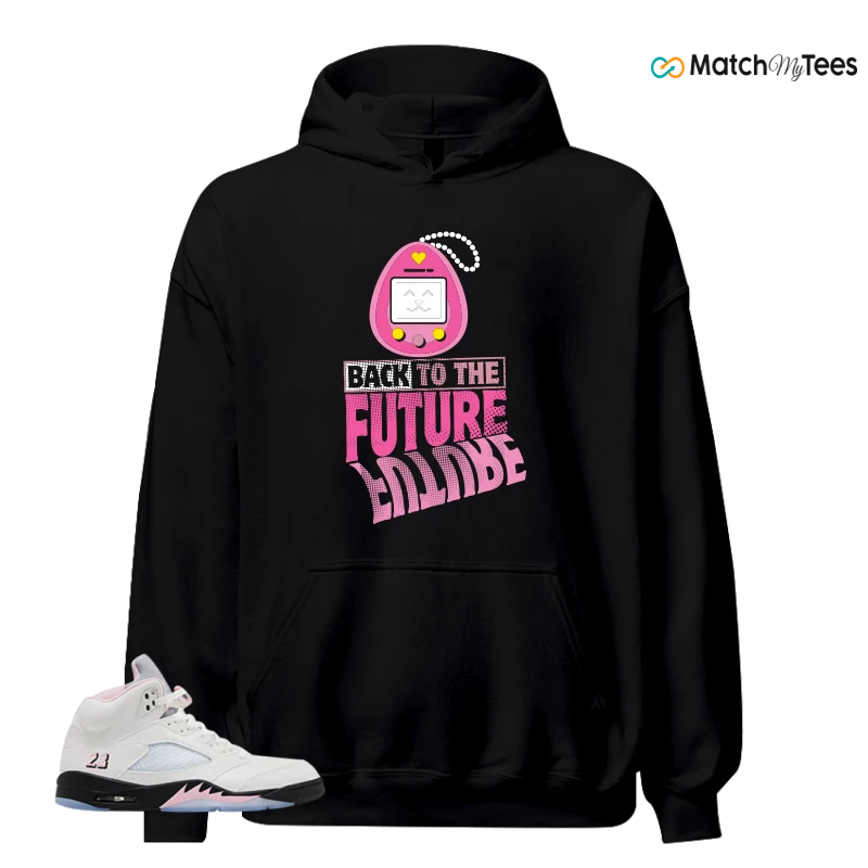 NIKE AIR JORDAN 5 RETRO MEDIUM SOFT PINK SNEAKER Matching Tees hoodie