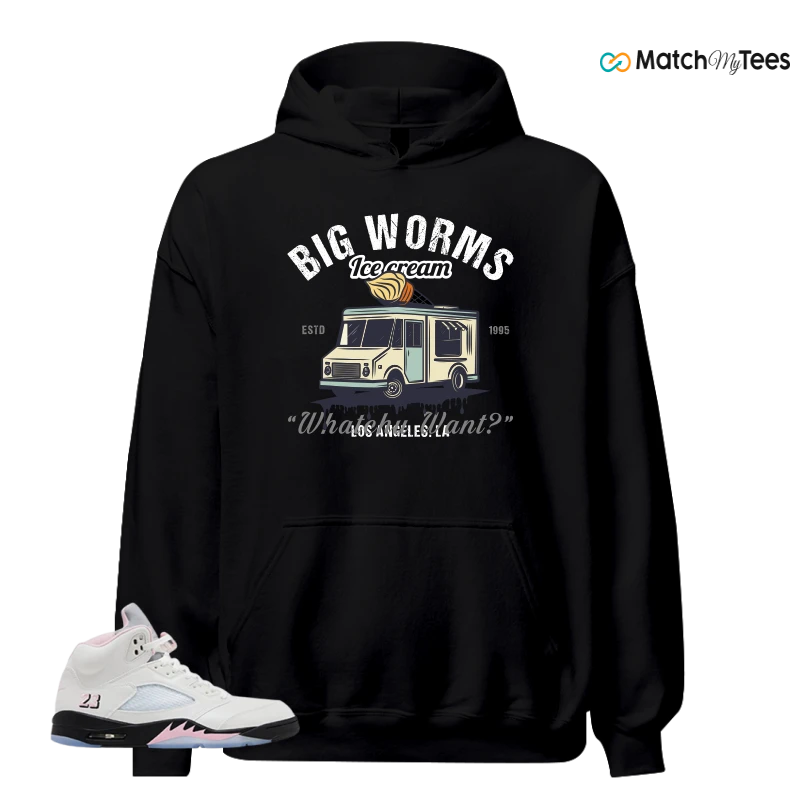 NIKE AIR JORDAN 5 RETRO MEDIUM SOFT PINK SNEAKER Matching Tees hoodie
