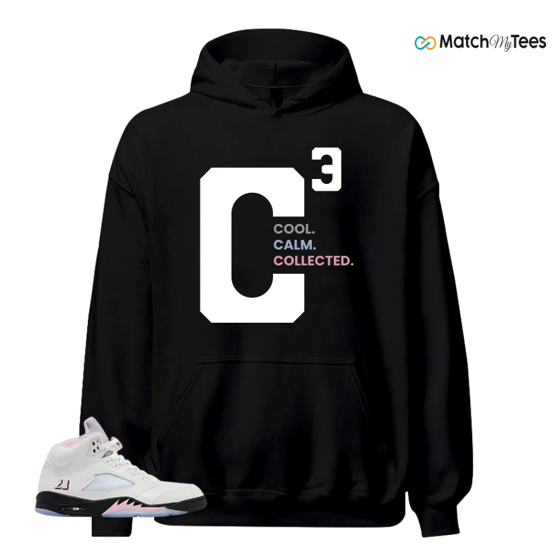 NIKE AIR JORDAN 5 RETRO MEDIUM SOFT PINK SNEAKER Matching Tees hoodie