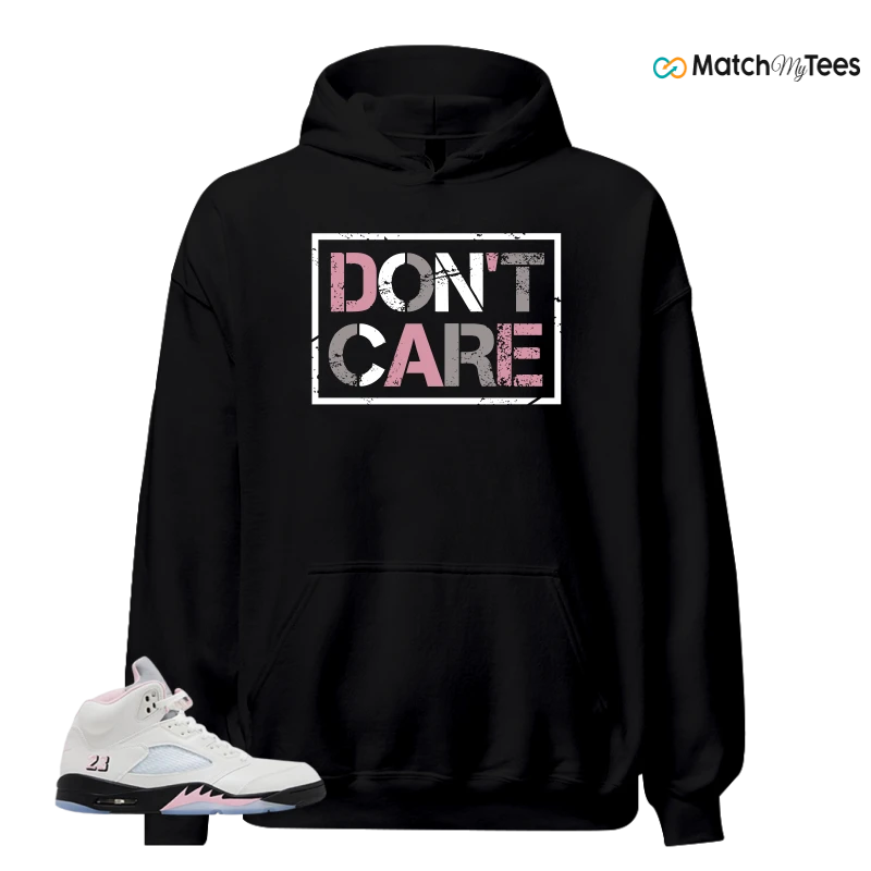NIKE AIR JORDAN 5 RETRO MEDIUM SOFT PINK SNEAKER Matching Tees hoodie