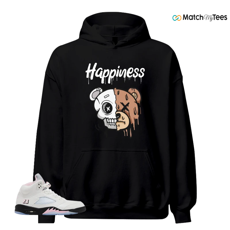 NIKE AIR JORDAN 5 RETRO MEDIUM SOFT PINK SNEAKER Matching Tees hoodie