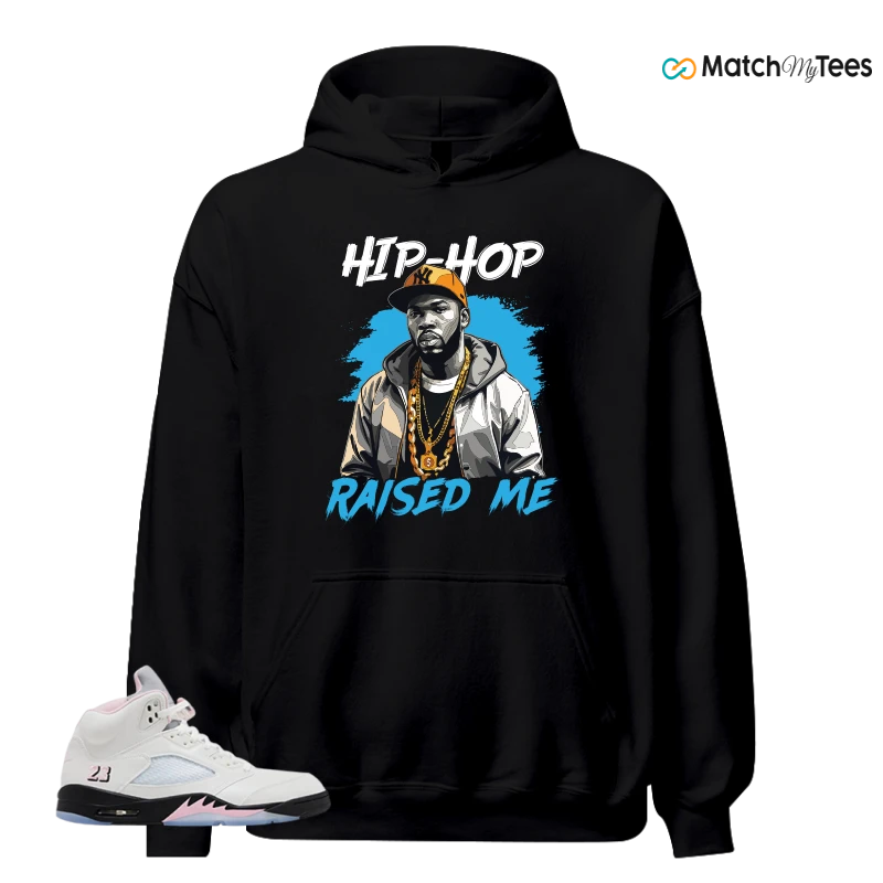 NIKE AIR JORDAN 5 RETRO MEDIUM SOFT PINK SNEAKER Matching Tees hoodie