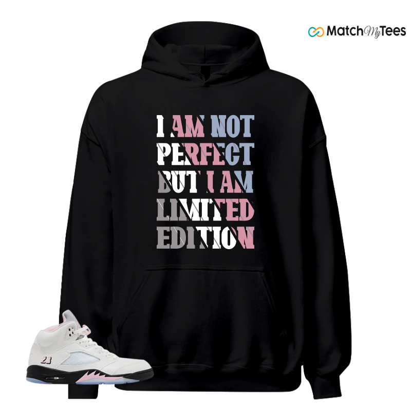NIKE AIR JORDAN 5 RETRO MEDIUM SOFT PINK SNEAKER Matching Tees hoodie
