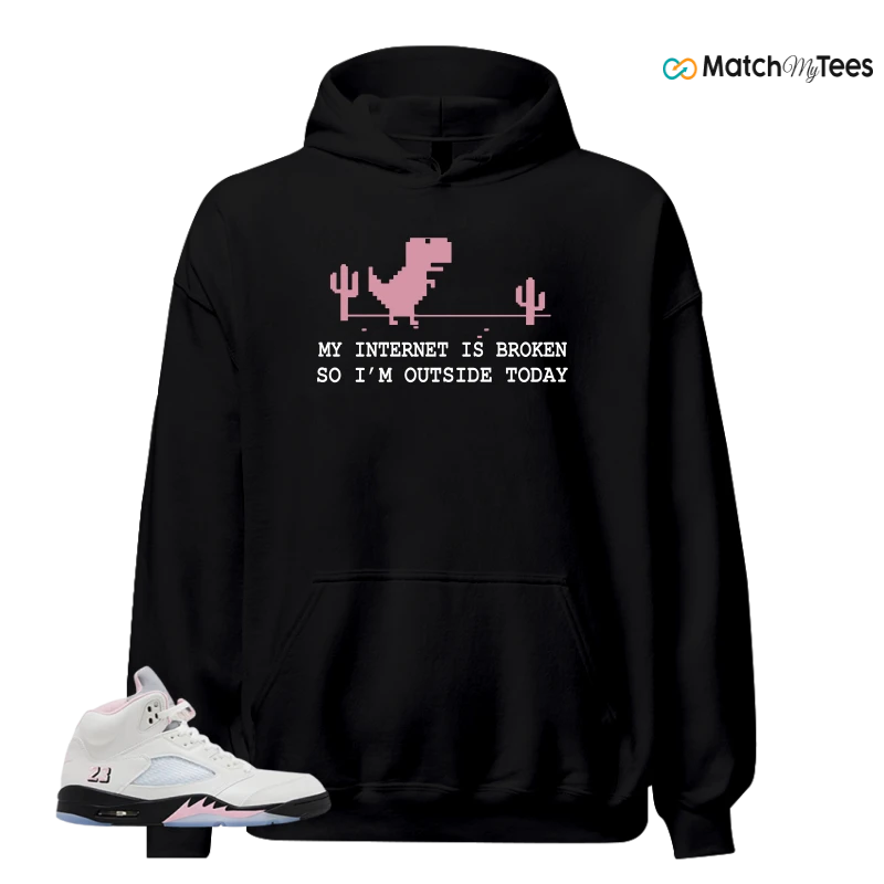 NIKE AIR JORDAN 5 RETRO MEDIUM SOFT PINK SNEAKER Matching Tees hoodie