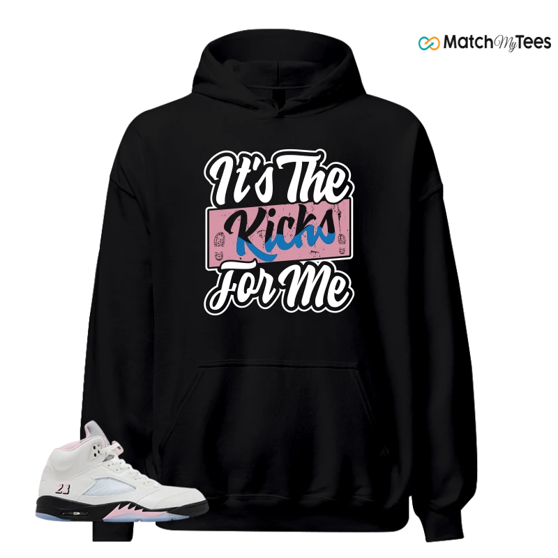 NIKE AIR JORDAN 5 RETRO MEDIUM SOFT PINK SNEAKER Matching Tees hoodie