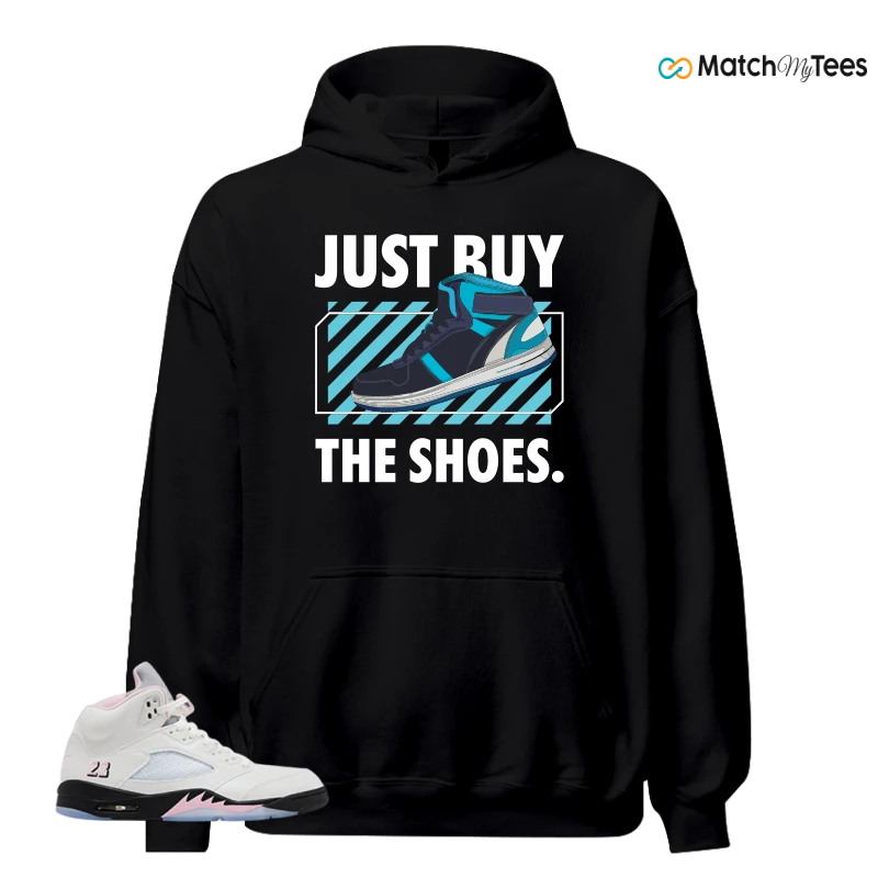 NIKE AIR JORDAN 5 RETRO MEDIUM SOFT PINK SNEAKER Matching Tees hoodie