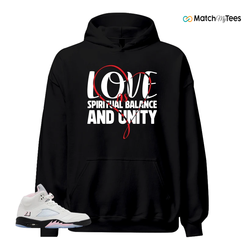 NIKE AIR JORDAN 5 RETRO MEDIUM SOFT PINK SNEAKER Matching Tees hoodie
