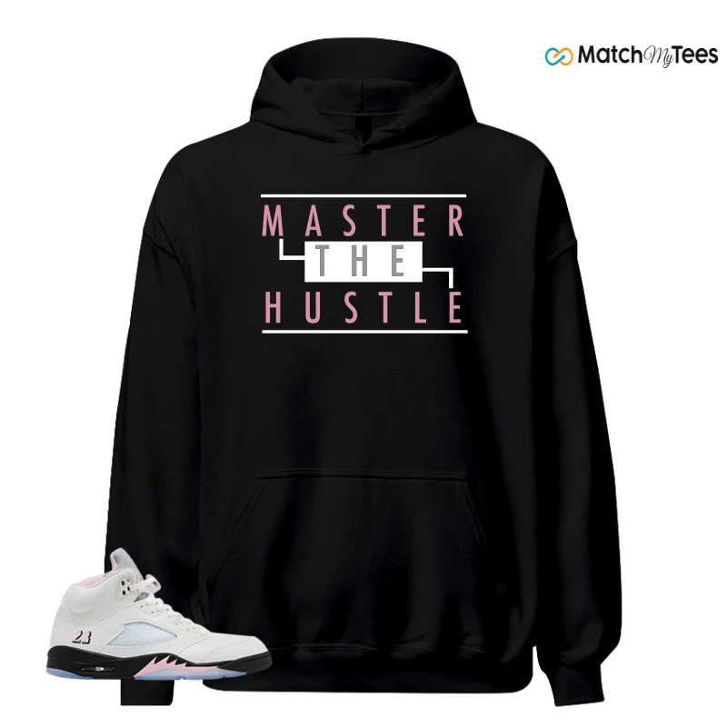 NIKE AIR JORDAN 5 RETRO MEDIUM SOFT PINK SNEAKER Matching Tees hoodie