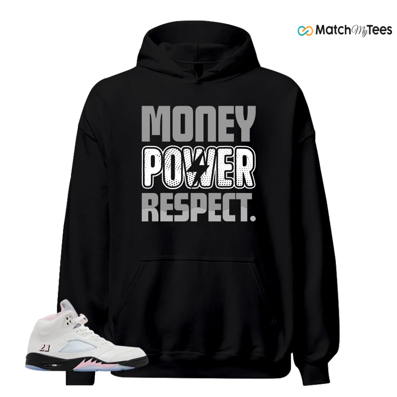 NIKE AIR JORDAN 5 RETRO MEDIUM SOFT PINK SNEAKER Matching Tees hoodie