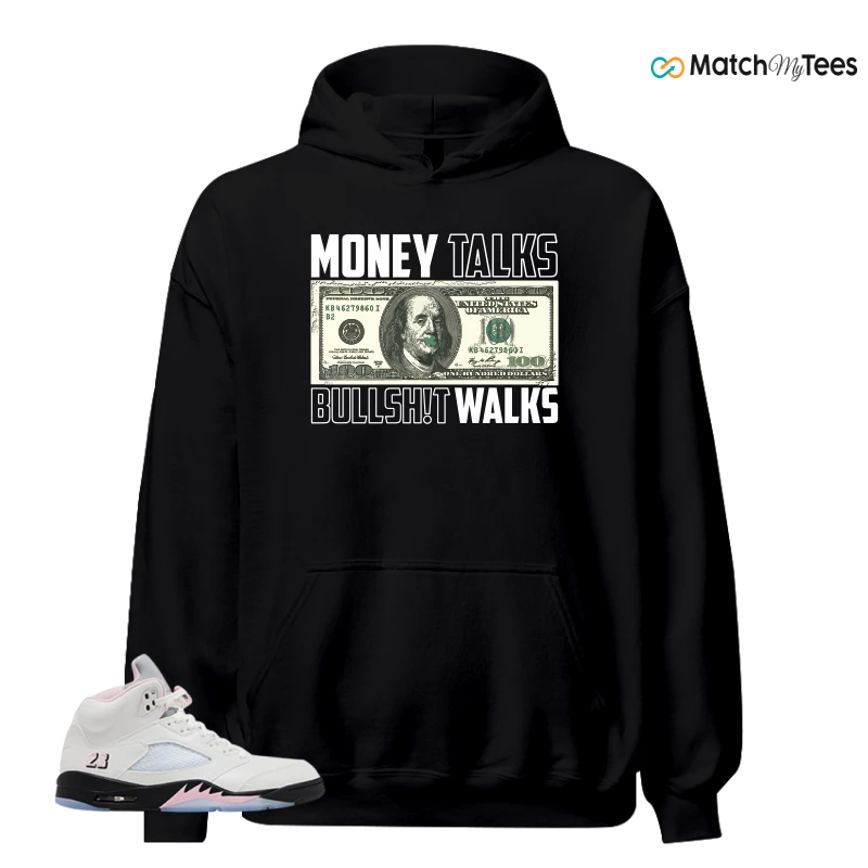 NIKE AIR JORDAN 5 RETRO MEDIUM SOFT PINK SNEAKER Matching Tees hoodie