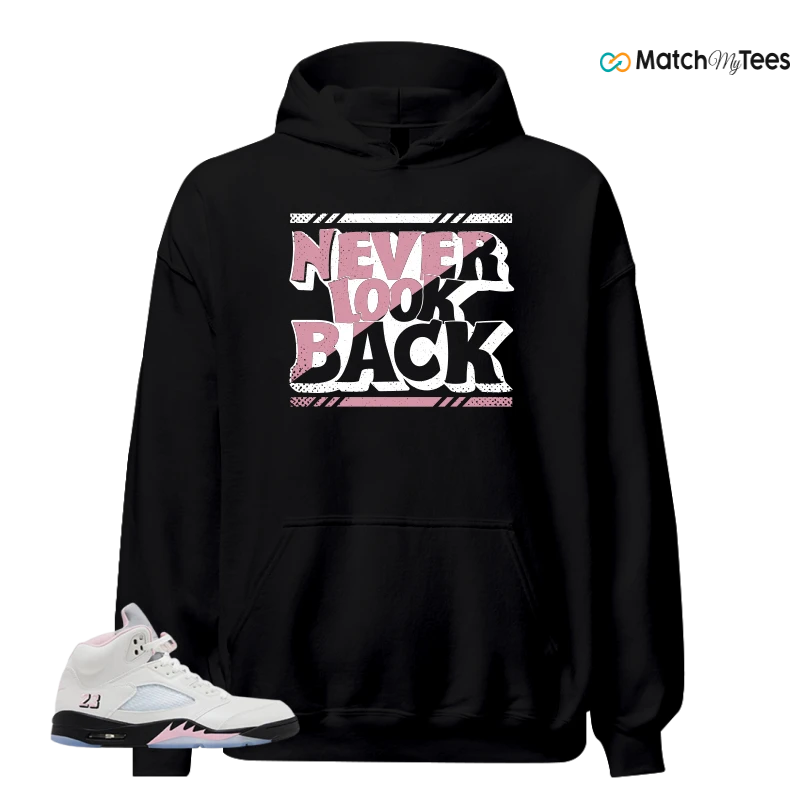 NIKE AIR JORDAN 5 RETRO MEDIUM SOFT PINK SNEAKER Matching Tees hoodie