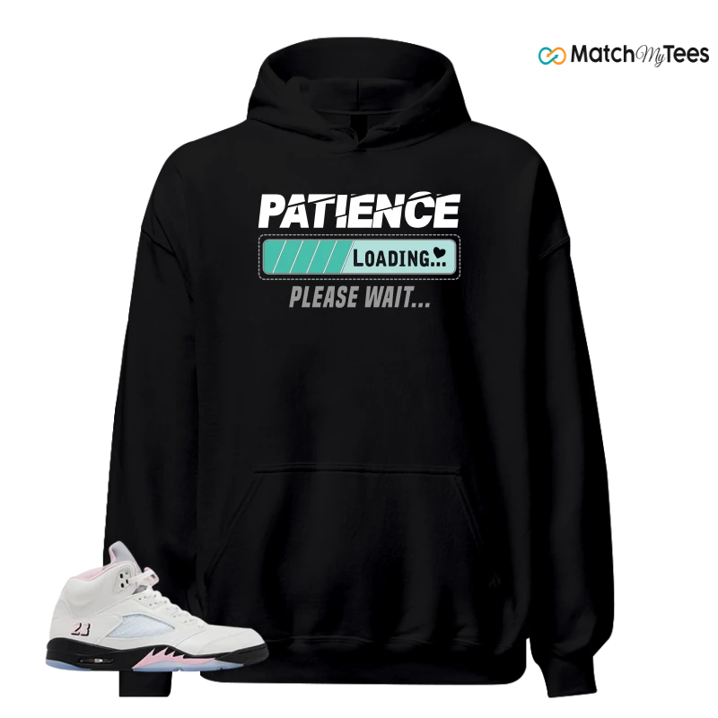 NIKE AIR JORDAN 5 RETRO MEDIUM SOFT PINK SNEAKER Matching Tees hoodie