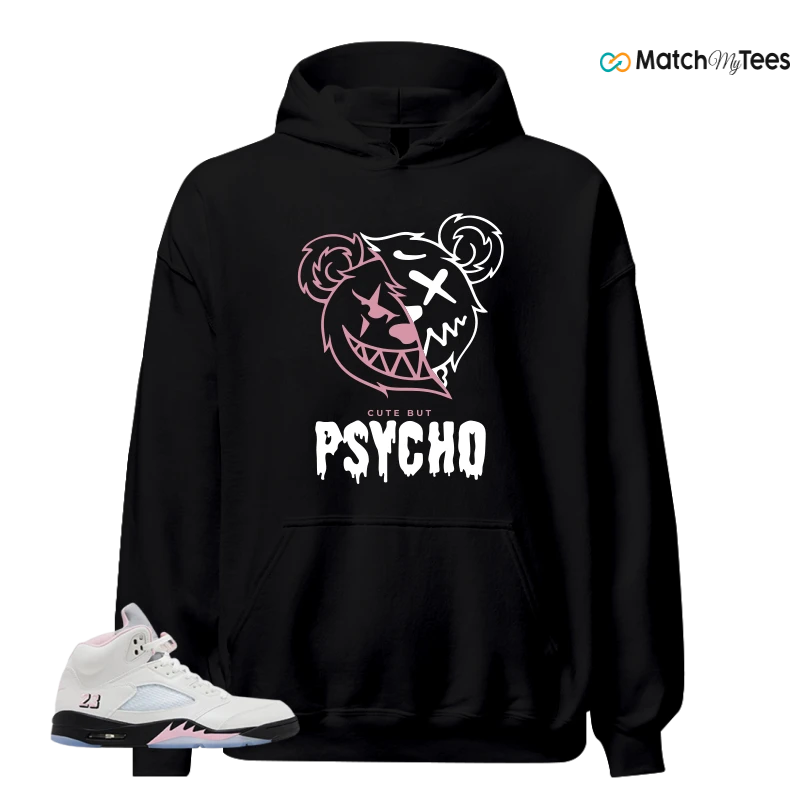 NIKE AIR JORDAN 5 RETRO MEDIUM SOFT PINK SNEAKER Matching Tees hoodie