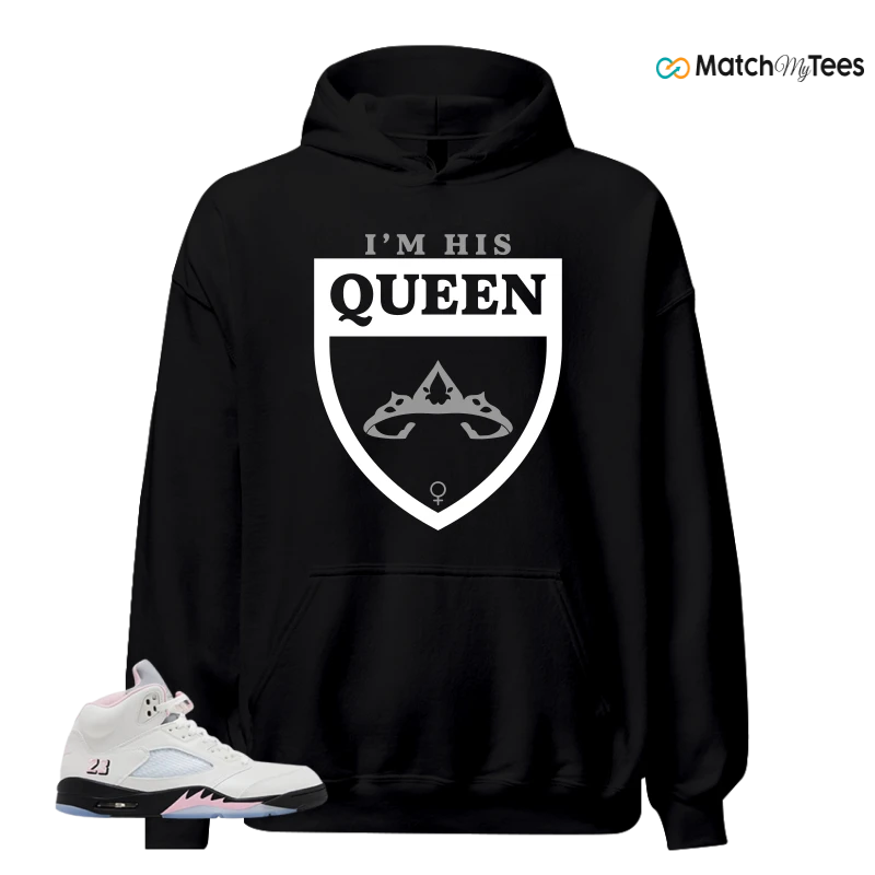 NIKE AIR JORDAN 5 RETRO MEDIUM SOFT PINK SNEAKER Matching Tees hoodie