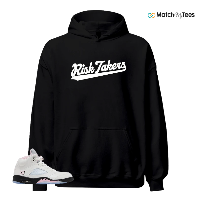 NIKE AIR JORDAN 5 RETRO MEDIUM SOFT PINK SNEAKER Matching Tees hoodie