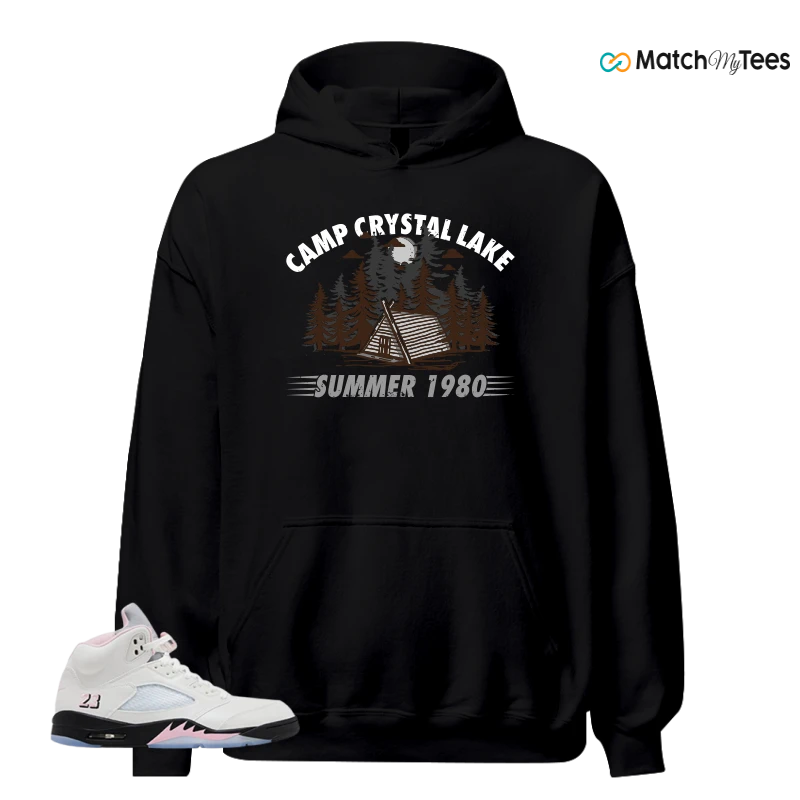 NIKE AIR JORDAN 5 RETRO MEDIUM SOFT PINK SNEAKER Matching Tees hoodie