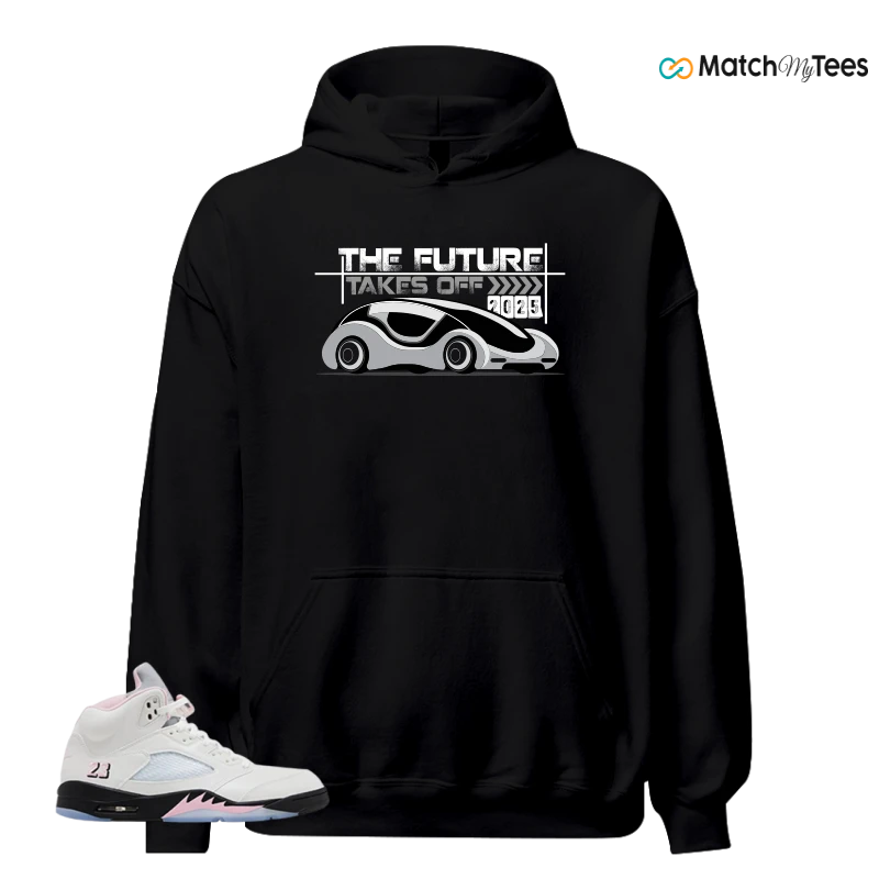 NIKE AIR JORDAN 5 RETRO MEDIUM SOFT PINK SNEAKER Matching Tees hoodie