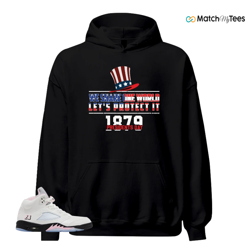 NIKE AIR JORDAN 5 RETRO MEDIUM SOFT PINK SNEAKER Matching Tees hoodie