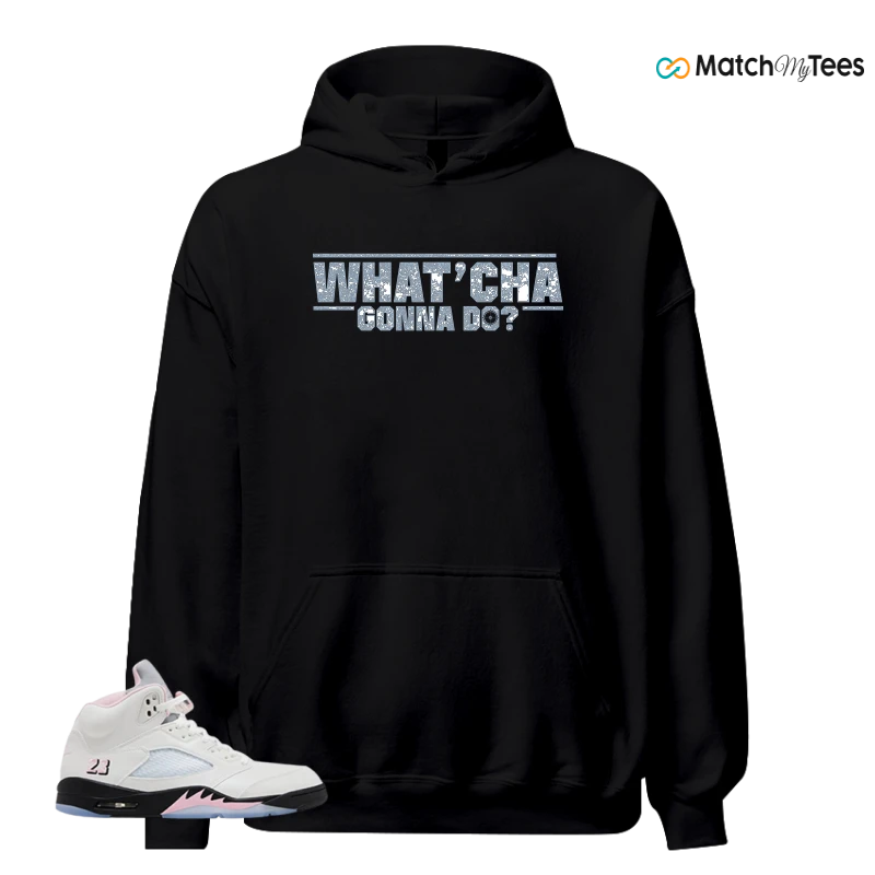 NIKE AIR JORDAN 5 RETRO MEDIUM SOFT PINK SNEAKER Matching Tees hoodie