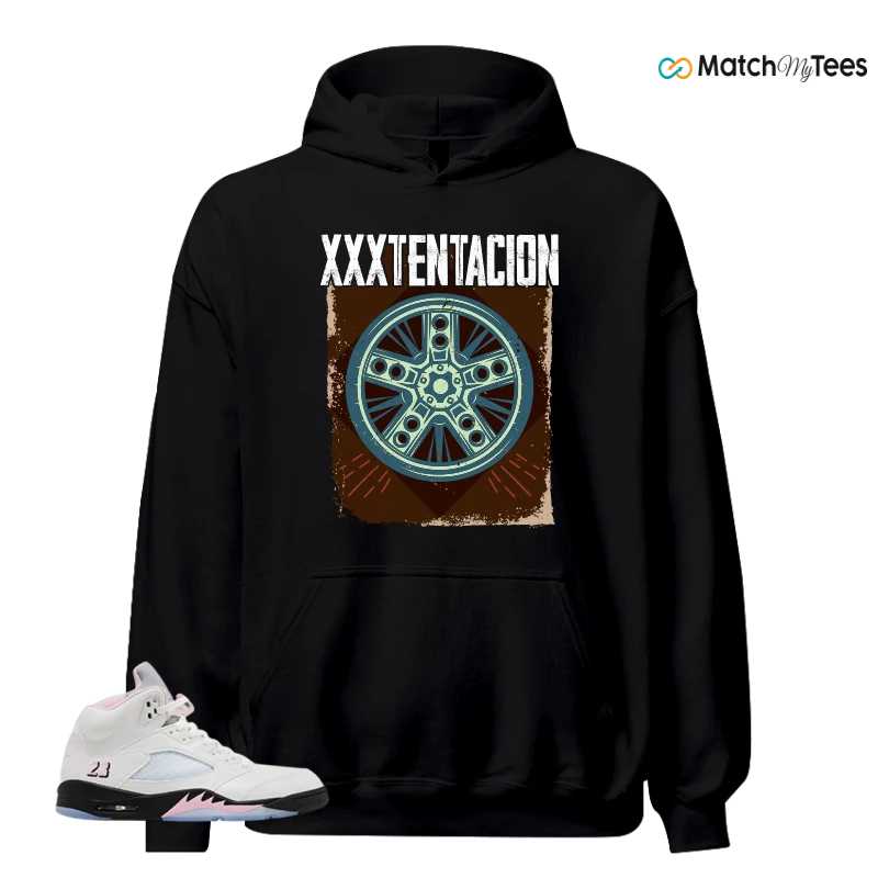 NIKE AIR JORDAN 5 RETRO MEDIUM SOFT PINK SNEAKER Matching Tees hoodie