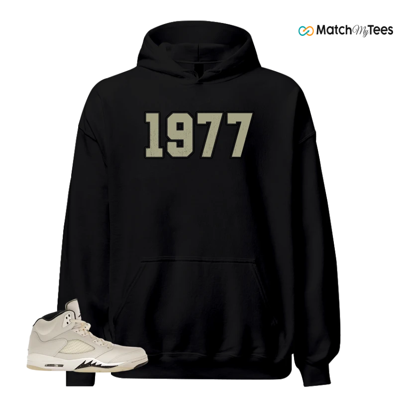 NIKE AIR JORDAN 5 RETRO SAIL SNEAKER Matching Tees hoodie