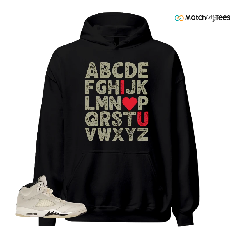 NIKE AIR JORDAN 5 RETRO SAIL SNEAKER Matching Tees hoodie