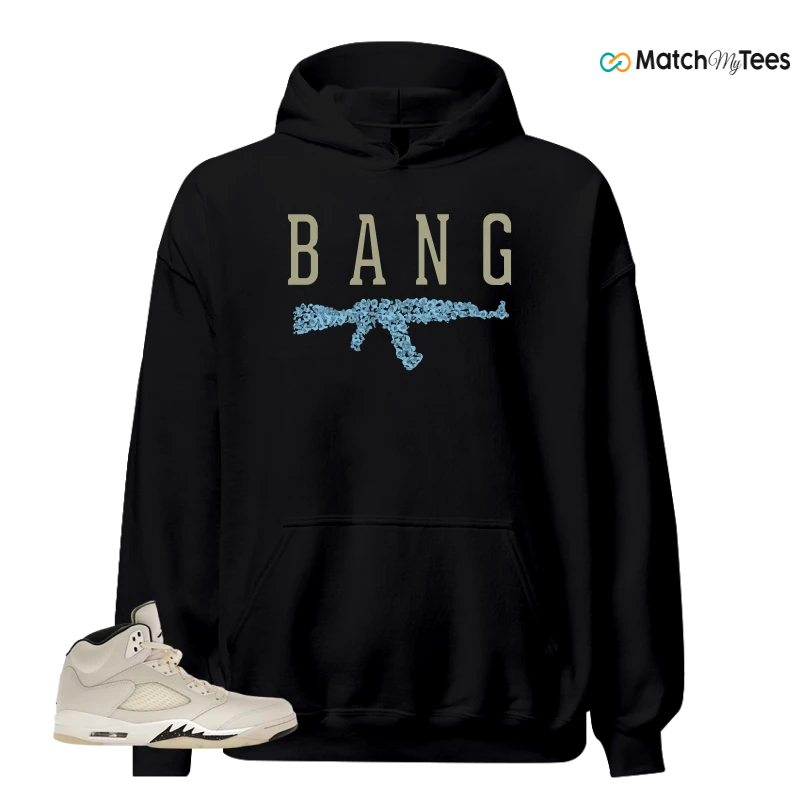 NIKE AIR JORDAN 5 RETRO SAIL SNEAKER Matching Tees hoodie