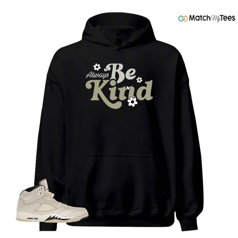 NIKE AIR JORDAN 5 RETRO SAIL SNEAKER Matching Tees hoodie