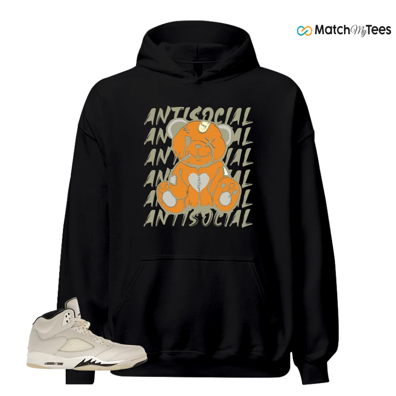 NIKE AIR JORDAN 5 RETRO SAIL SNEAKER Matching Tees hoodie