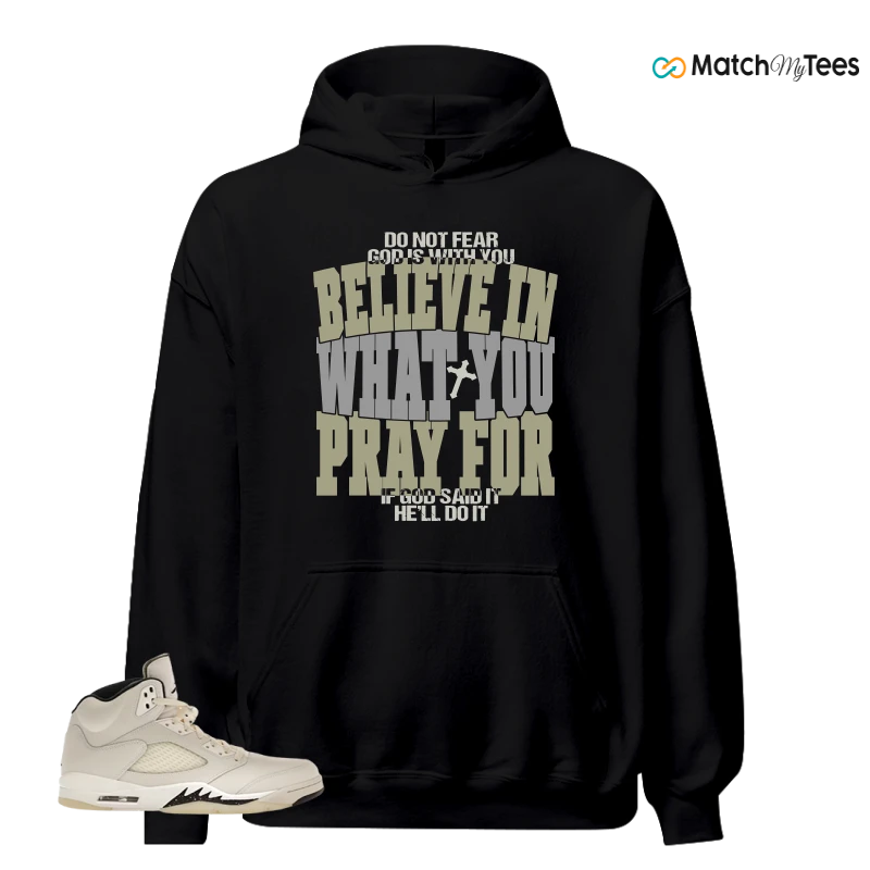 NIKE AIR JORDAN 5 RETRO SAIL SNEAKER Matching Tees hoodie