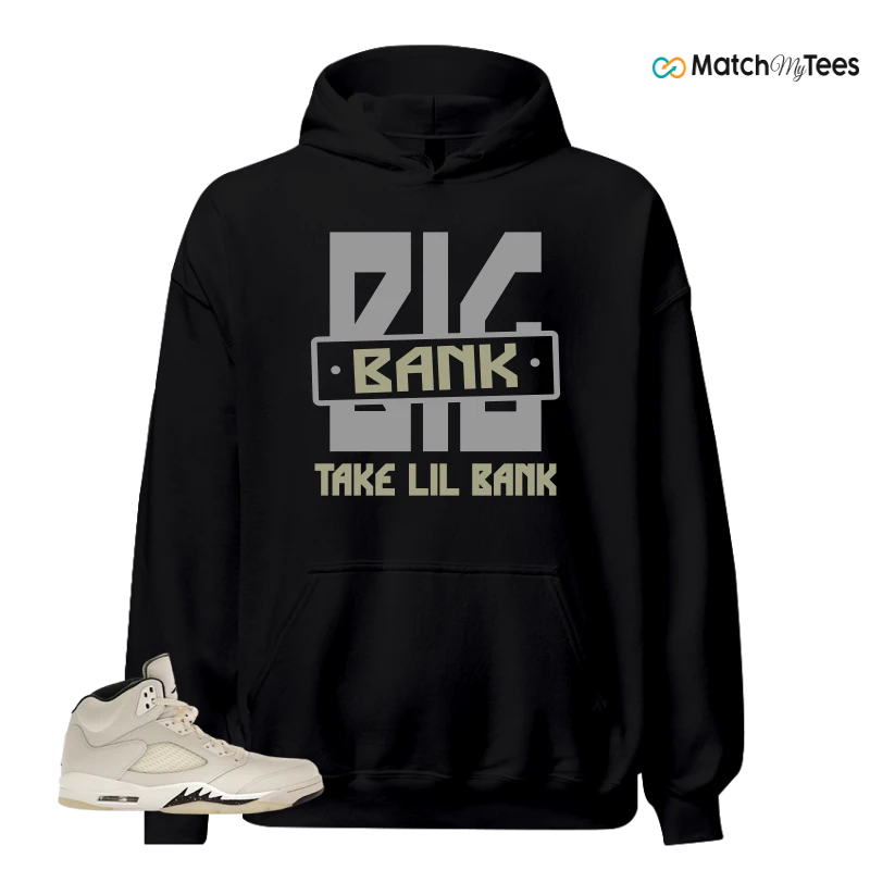 NIKE AIR JORDAN 5 RETRO SAIL SNEAKER Matching Tees hoodie