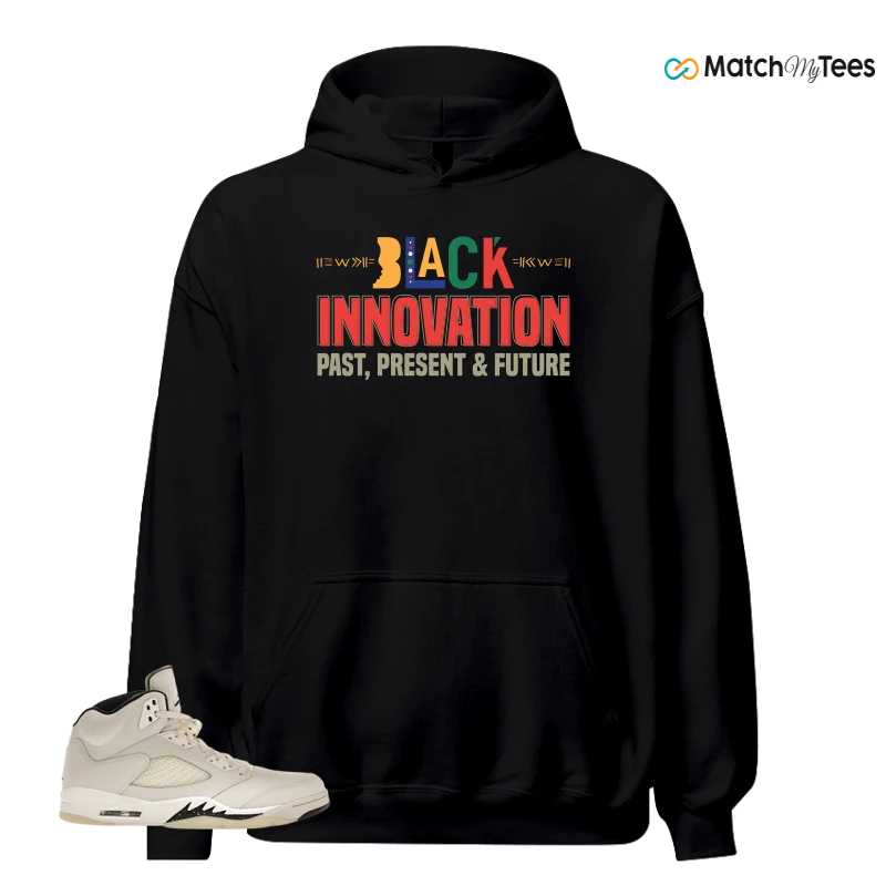 NIKE AIR JORDAN 5 RETRO SAIL SNEAKER Matching Tees hoodie