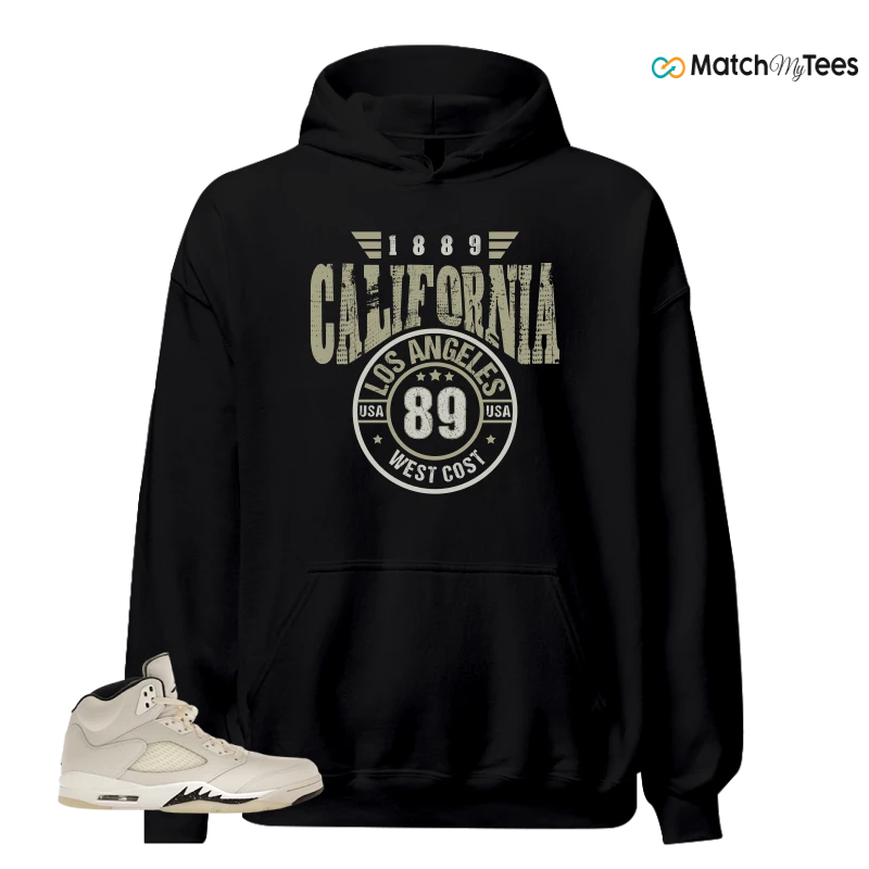 NIKE AIR JORDAN 5 RETRO SAIL SNEAKER Matching Tees hoodie