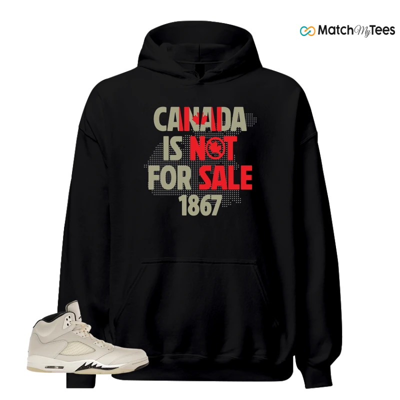NIKE AIR JORDAN 5 RETRO SAIL SNEAKER Matching Tees hoodie
