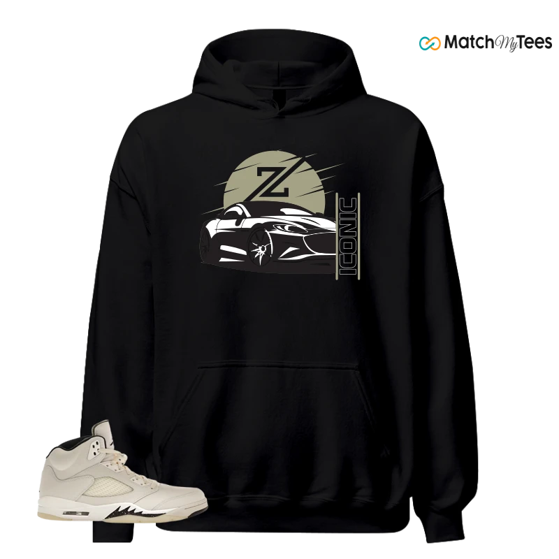 NIKE AIR JORDAN 5 RETRO SAIL SNEAKER Matching Tees hoodie