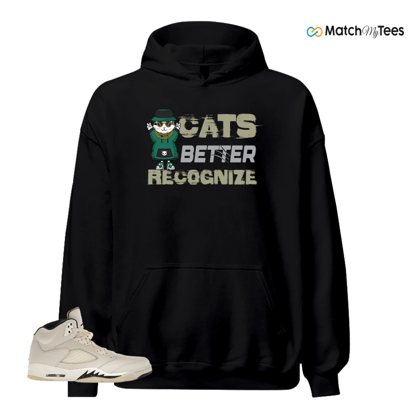 NIKE AIR JORDAN 5 RETRO SAIL SNEAKER Matching Tees hoodie