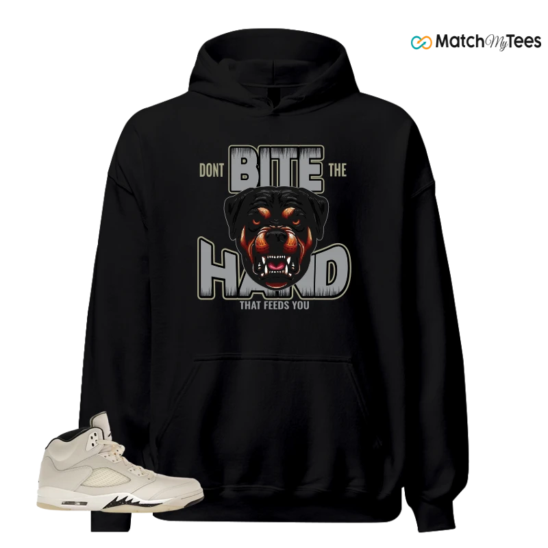NIKE AIR JORDAN 5 RETRO SAIL SNEAKER Matching Tees hoodie