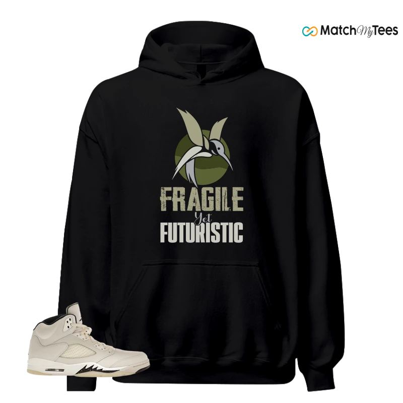 NIKE AIR JORDAN 5 RETRO SAIL SNEAKER Matching Tees hoodie