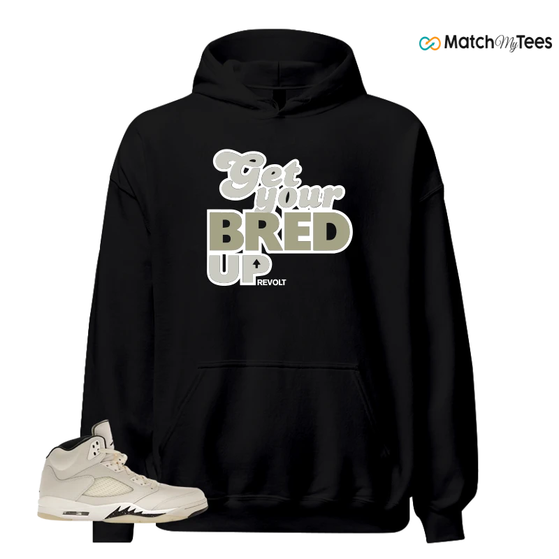 NIKE AIR JORDAN 5 RETRO SAIL SNEAKER Matching Tees hoodie