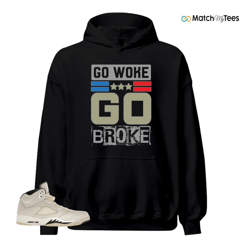 NIKE AIR JORDAN 5 RETRO SAIL SNEAKER Matching Tees hoodie