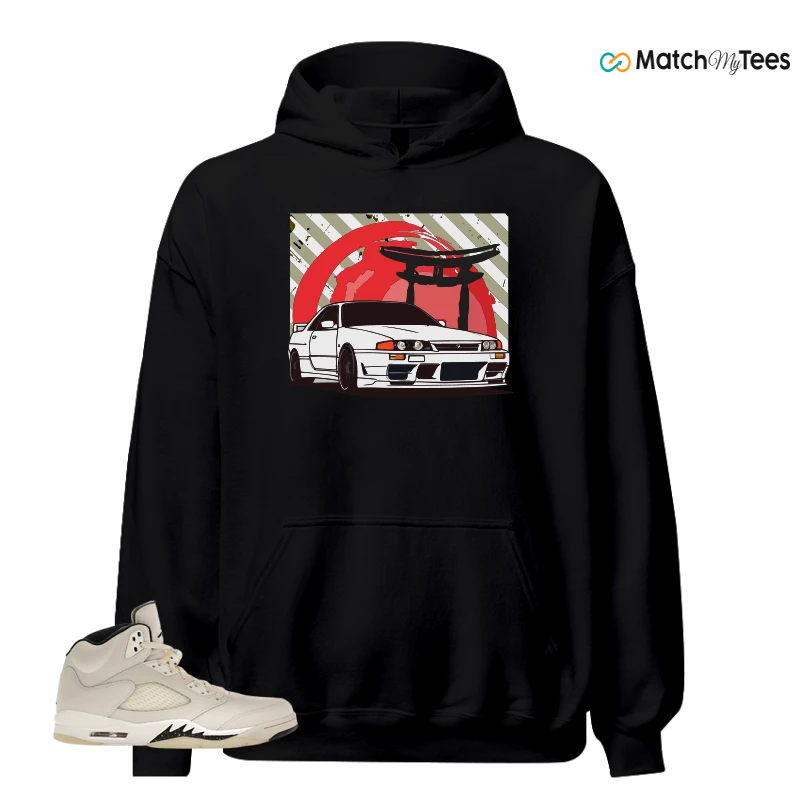 NIKE AIR JORDAN 5 RETRO SAIL SNEAKER Matching Tees hoodie