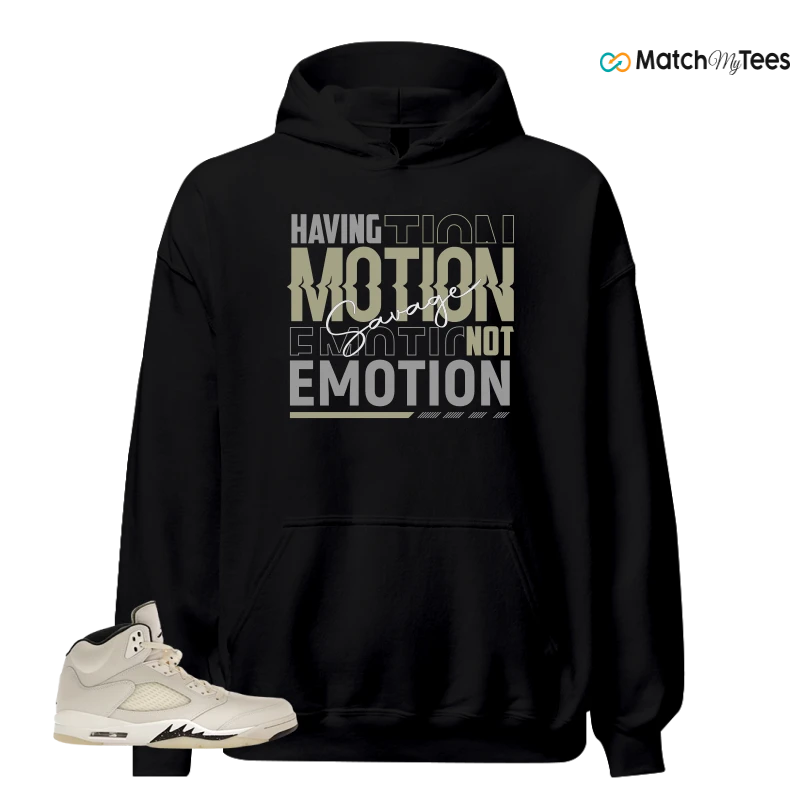 NIKE AIR JORDAN 5 RETRO SAIL SNEAKER Matching Tees hoodie