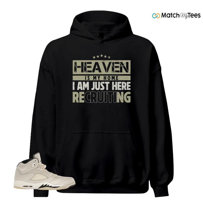 NIKE AIR JORDAN 5 RETRO SAIL SNEAKER Matching Tees hoodie