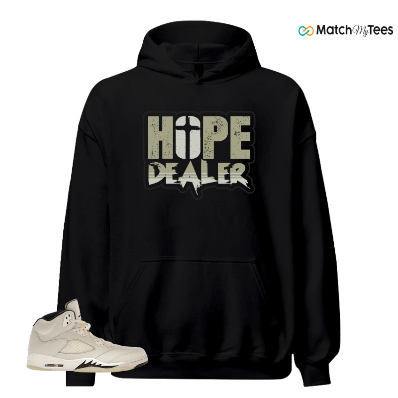 NIKE AIR JORDAN 5 RETRO SAIL SNEAKER Matching Tees hoodie