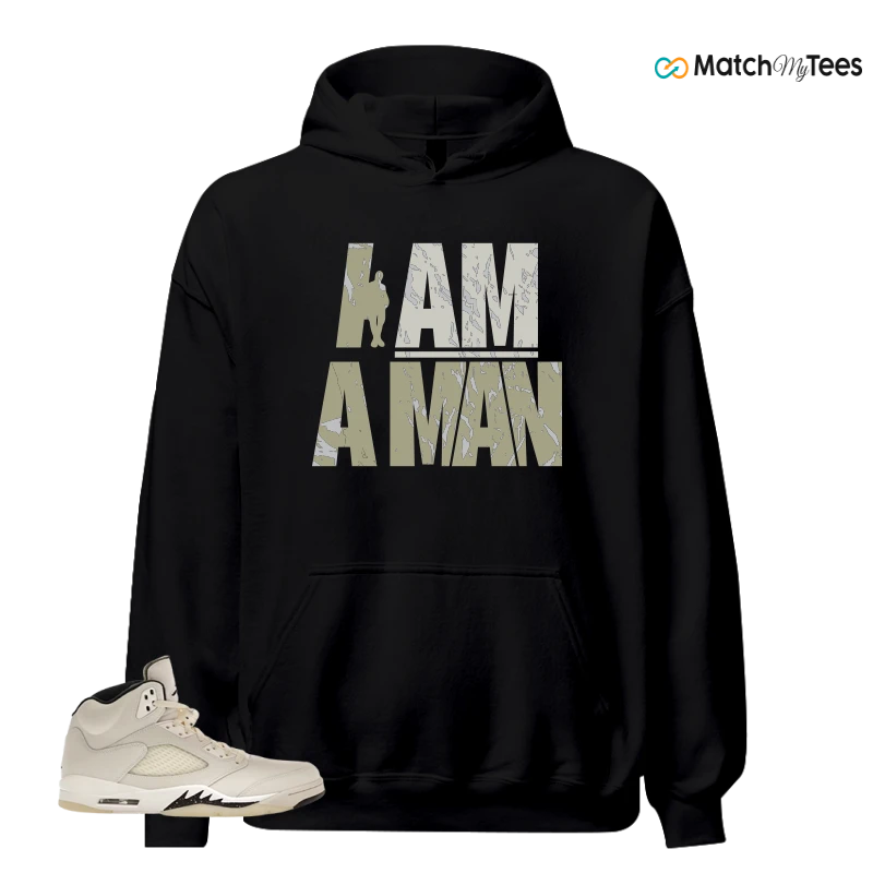 NIKE AIR JORDAN 5 RETRO SAIL SNEAKER Matching Tees hoodie